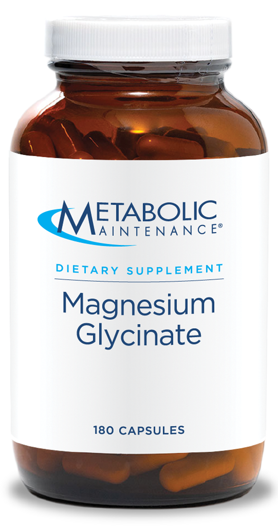 Metabolic Maintenance, Magnesium Glycinate, 180 Capsules UPC 838287004394 | HiLife Vitamins
